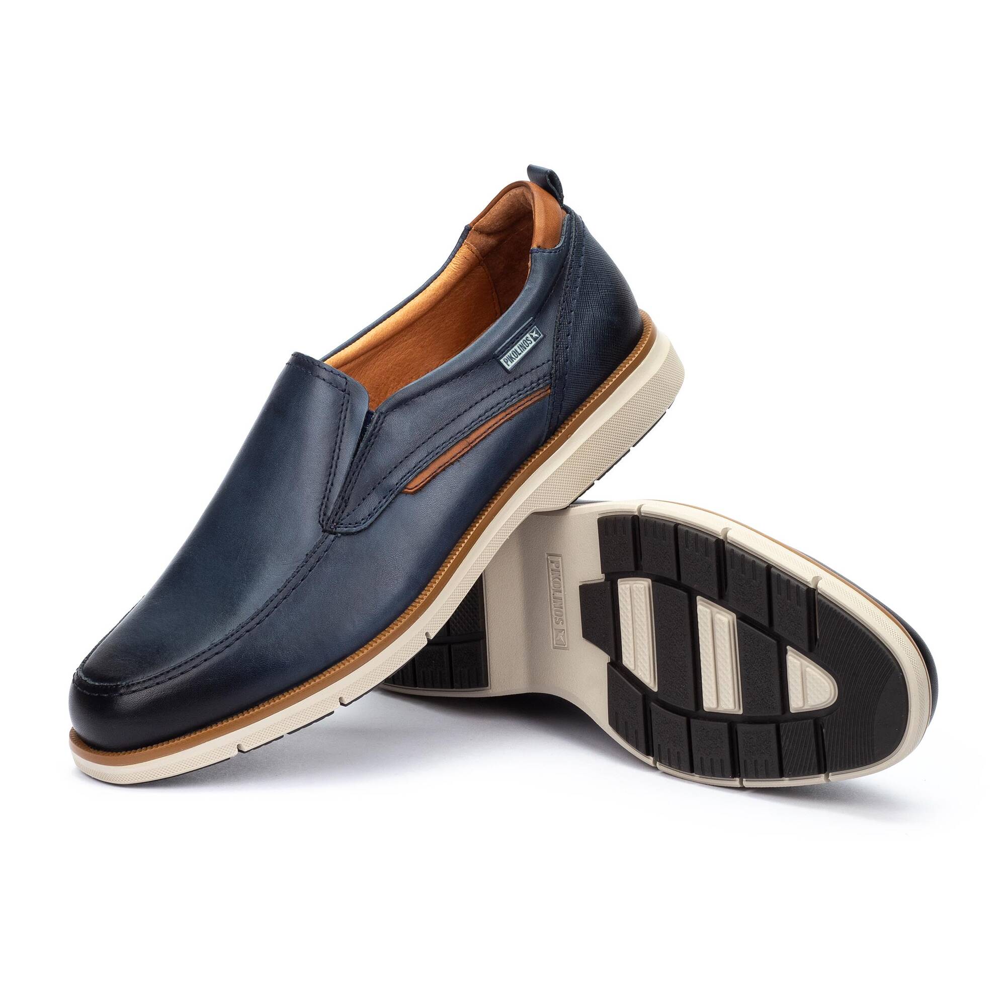 Slip on and Loafers | NAVARRA M8C-3224C1, BLUE, large image number 70-M8C-3224C1_300_Pikolinos_NAVARRA_BLUE_full.jpg | null