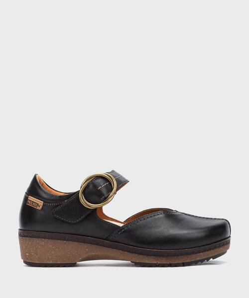 Flats | GRANADA W0W-4837 | BLACK | Pikolinos