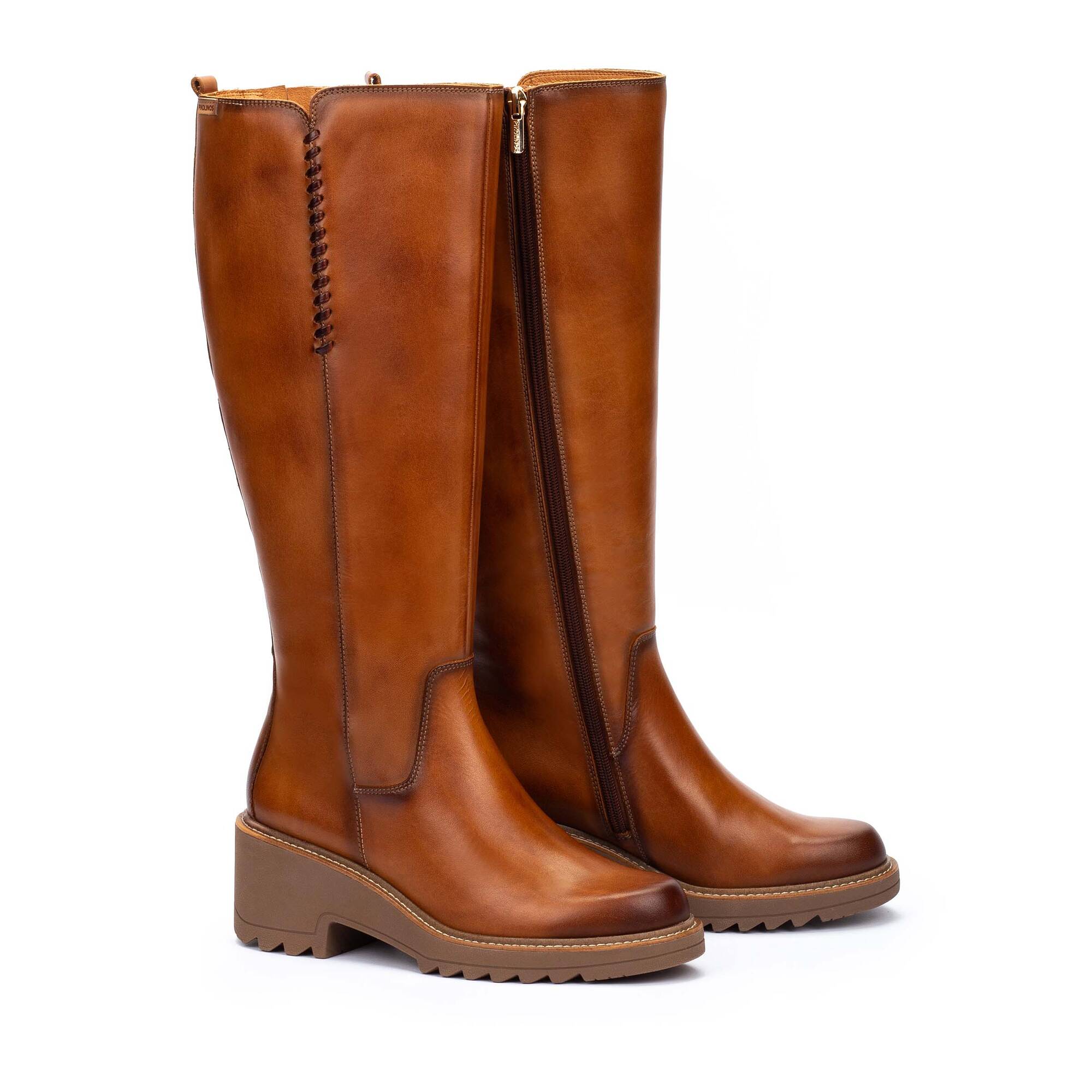 Block-heeled ankle boot for women ALCARAZ W7A-9650 | PIKOLINOS