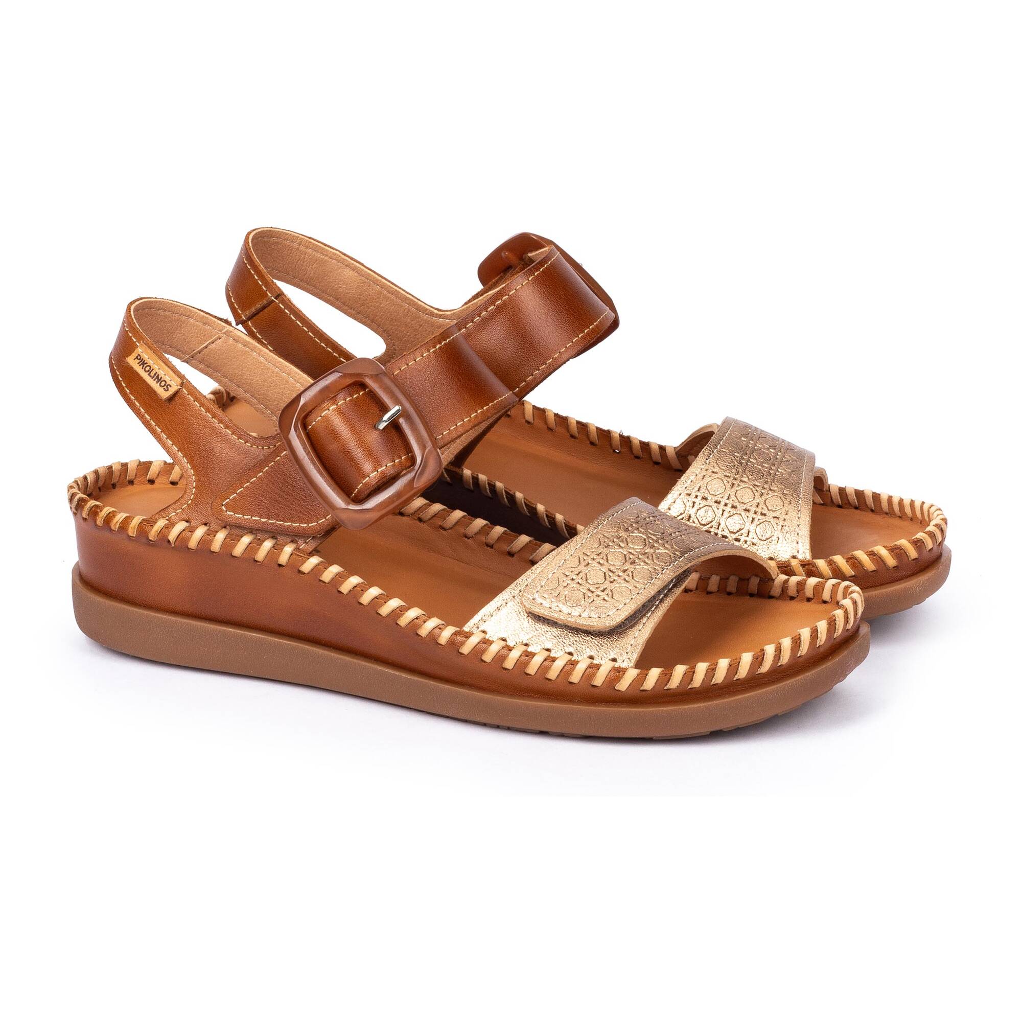 Wedges and platforms | CADAQUES W8K-0555C1, BRANDY, large image number 20-W8K-0555C1_250_Pikolinos_CADAQUES_BRANDY_full.jpg | null