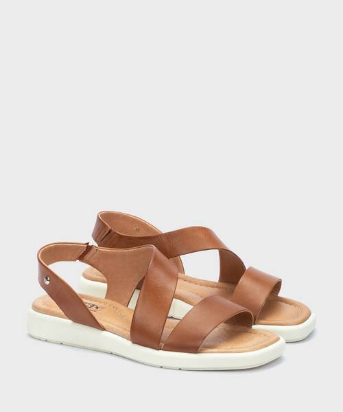 Sandalias planas | CALELLA W5E-0565 | BRANDY | Pikolinos