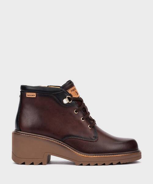 Botins Salto Alto | ALCARAZ W7A-8555C1 | CAOBA | Pikolinos