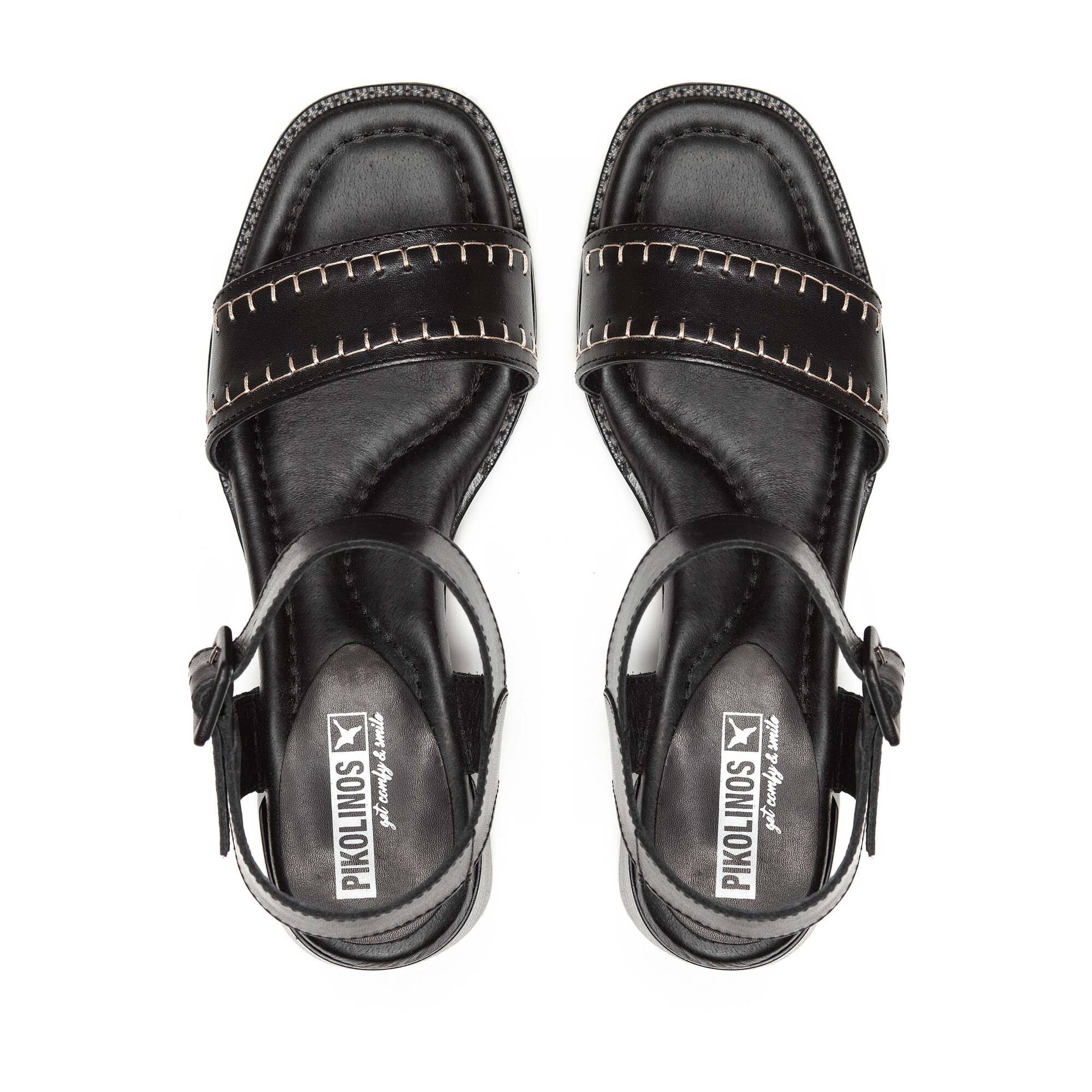 Sandalias tac&oacute;n | OLIVA W2G-1568, BLACK, large image number 100-W2G-1568_000_Pikolinos_OLIVA_BLACK_full.jpg | null