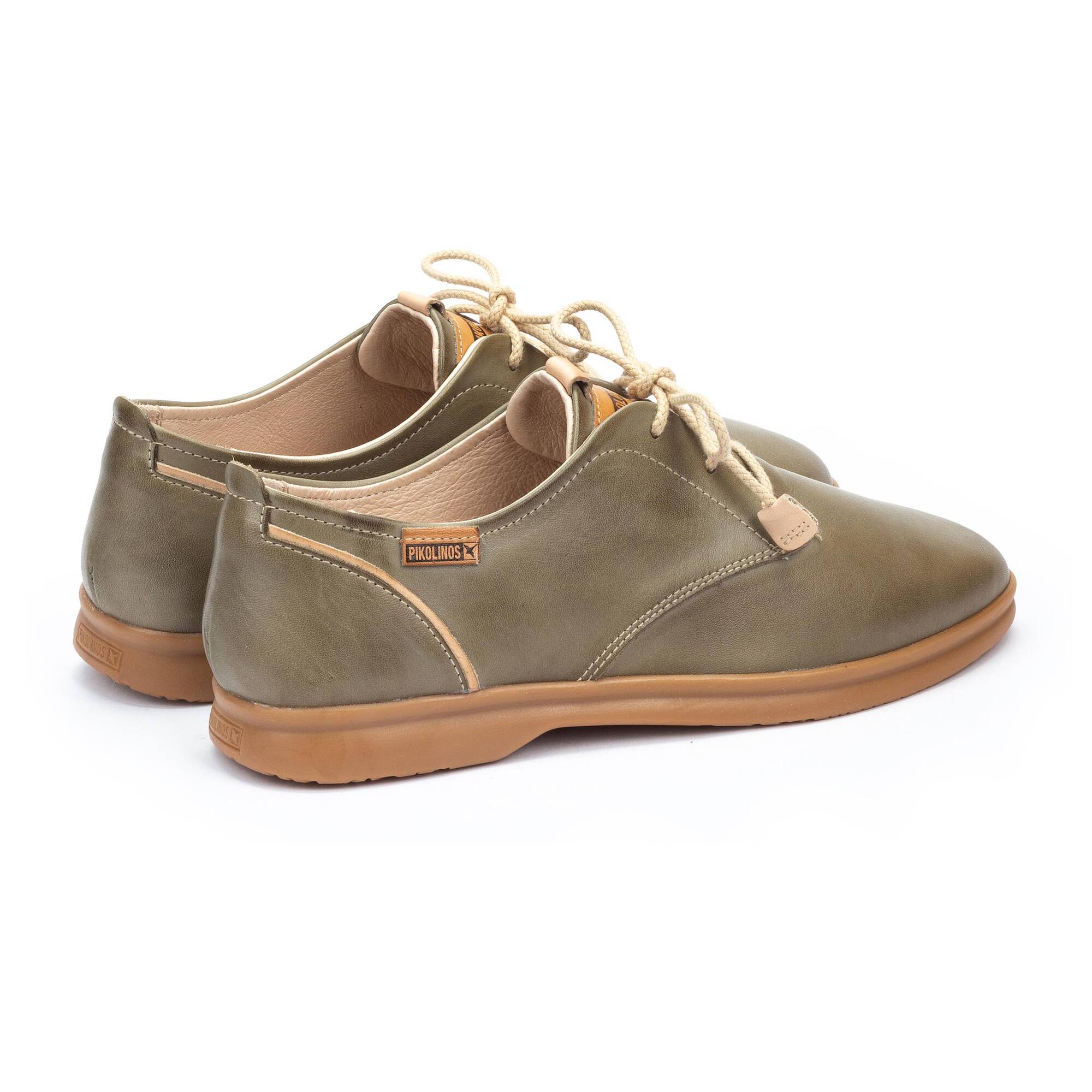 Women's lace-up leather sneakers GANDIA W2Y-4787 | Outlet PIKOLINOS