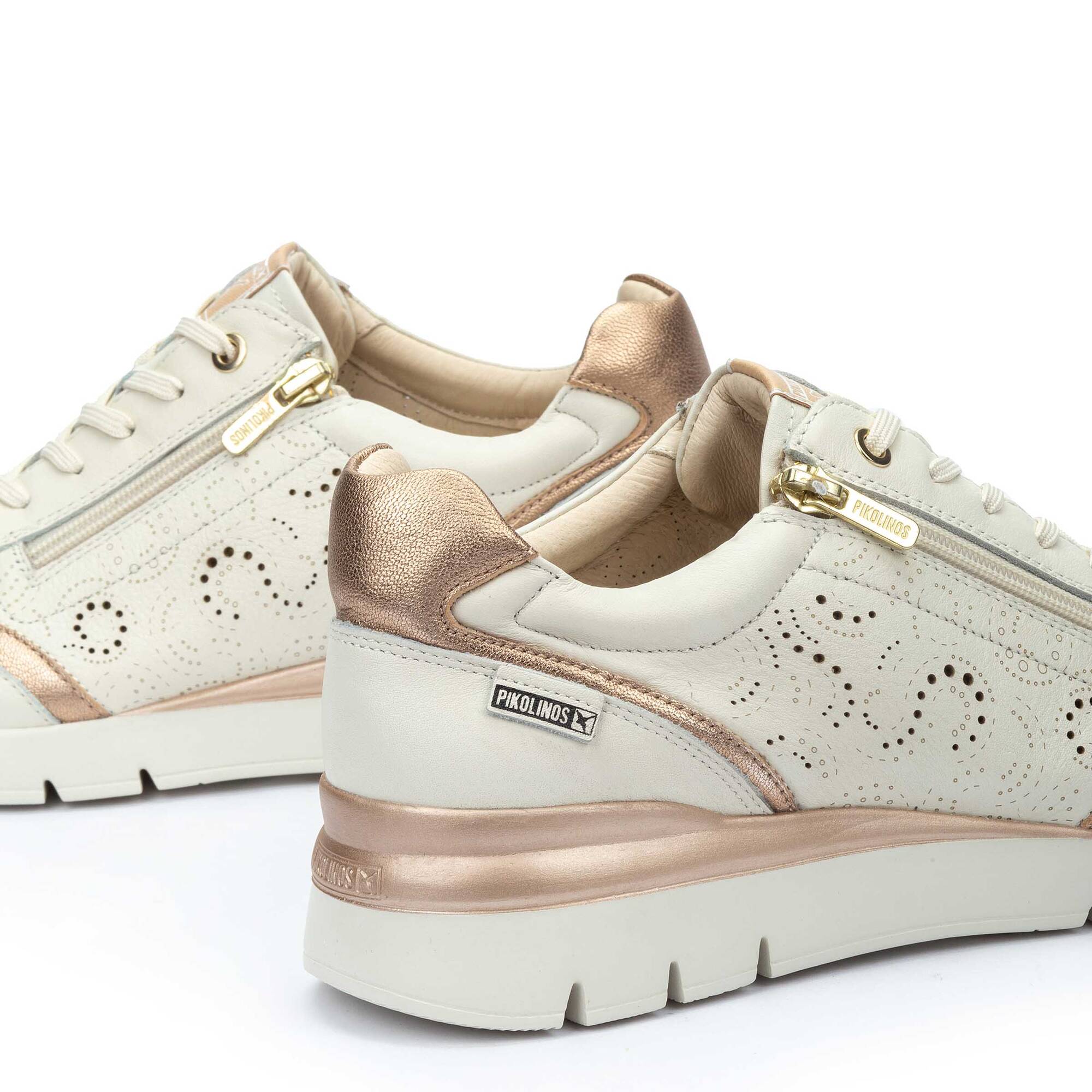 再値下げ【新品未使用】Pikolinos ベージュ メッシュ スニーカー(本革) 楽天市場】ピコリノス PIKOLINOS レディース CANTABRIA レザー