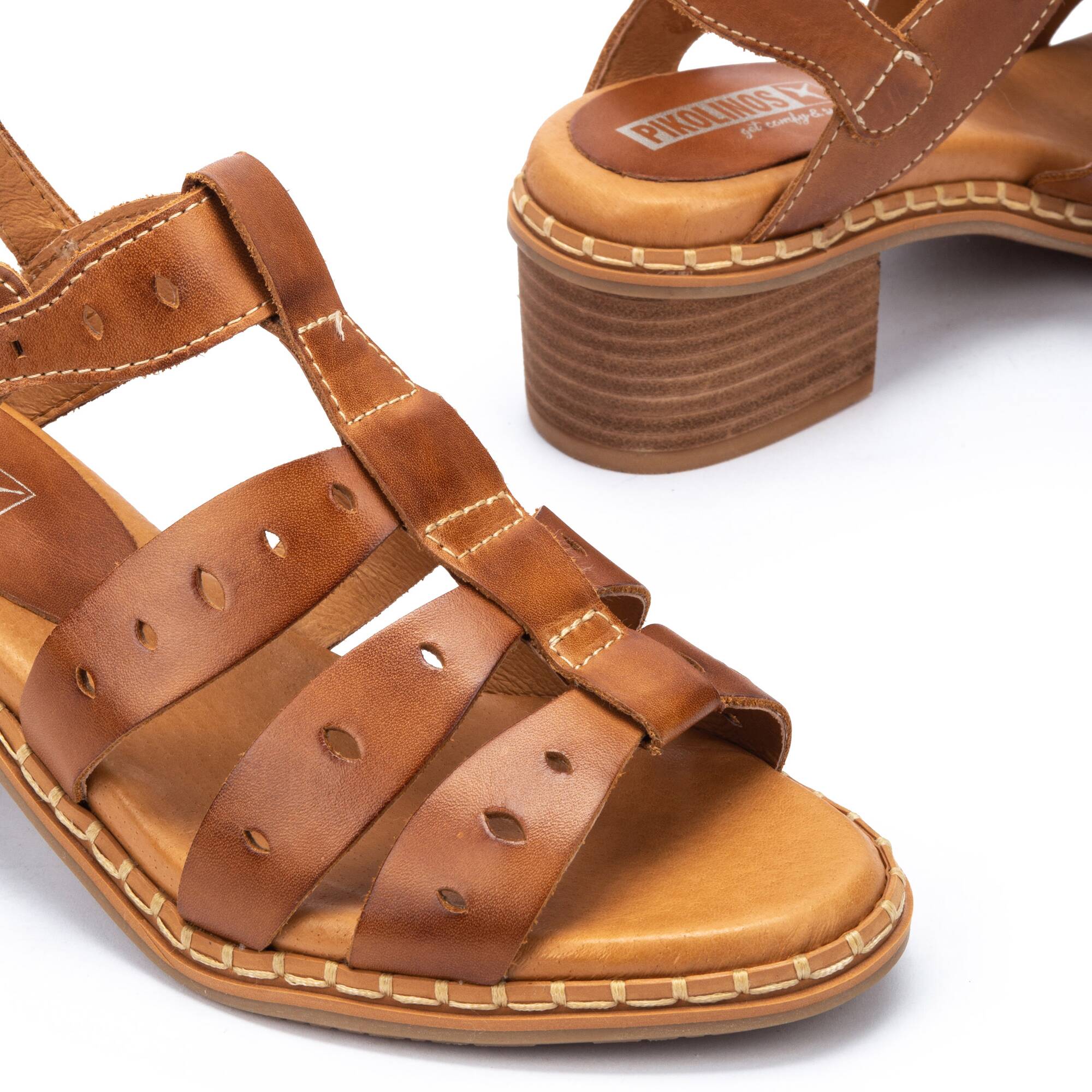 Sandalias tac&oacute;n | BLANES W3H-1961, BRANDY, large image number 60-W3H-1961_250_Pikolinos_BLANES_BRANDY_full.jpg | null