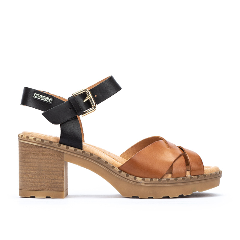 Sandales à talon en cuir CANARIAS W8W - Pikolinos - Modalova