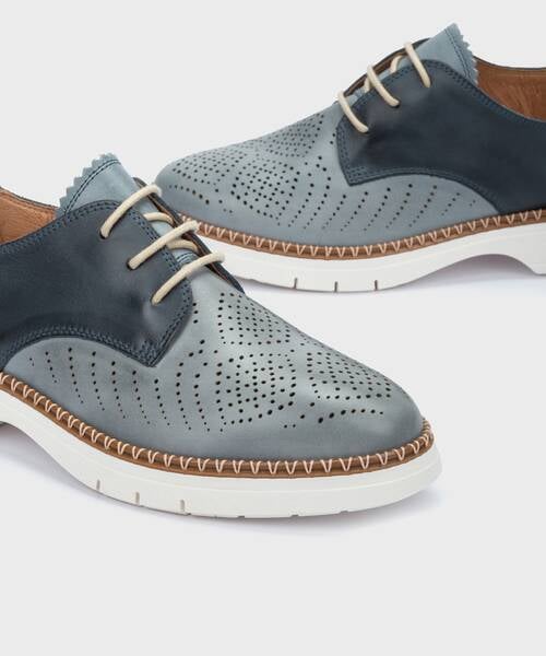 Platte schoenen | HENARES W1A-4816C1 | DENIM | Pikolinos