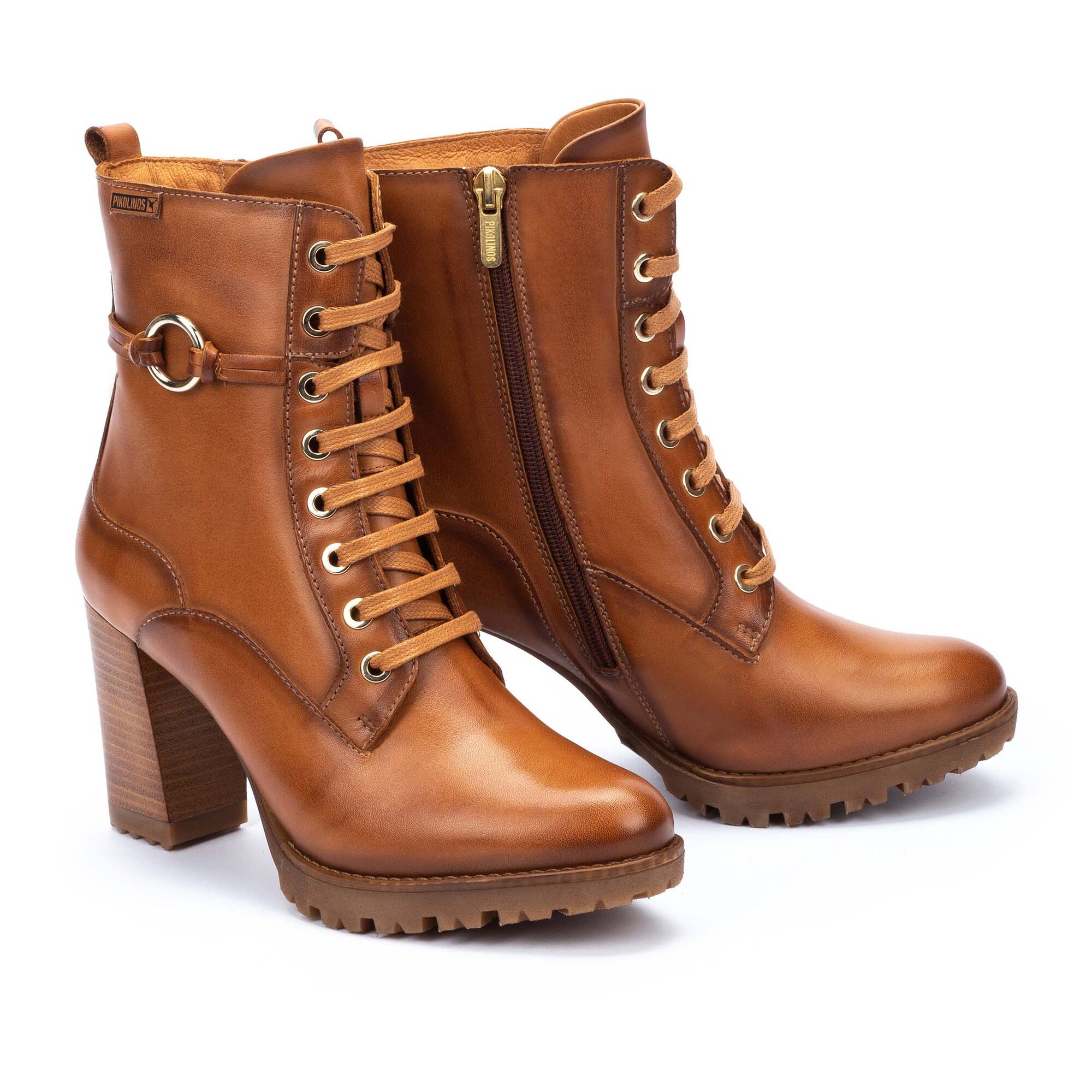 Botines de tac&oacute;n | CONNELLY W7M-8563, BRANDY, large image number 100-W7M-8563_250_Pikolinos_CONNELLY_BRANDY_full.jpg | null