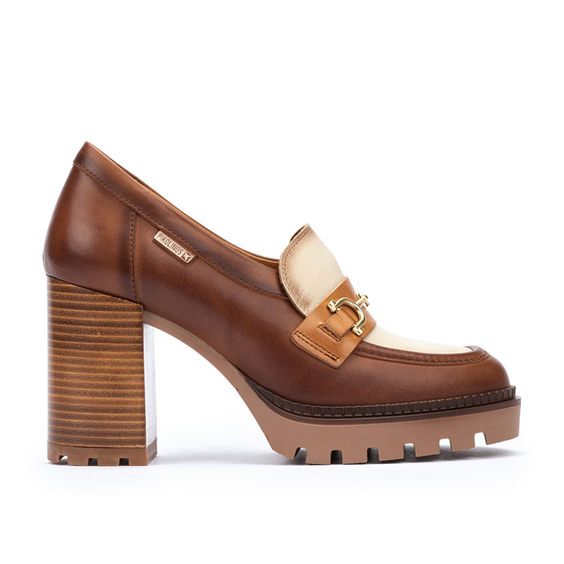 Pikolinos Zapatos tacón de piel CERVERA W1H