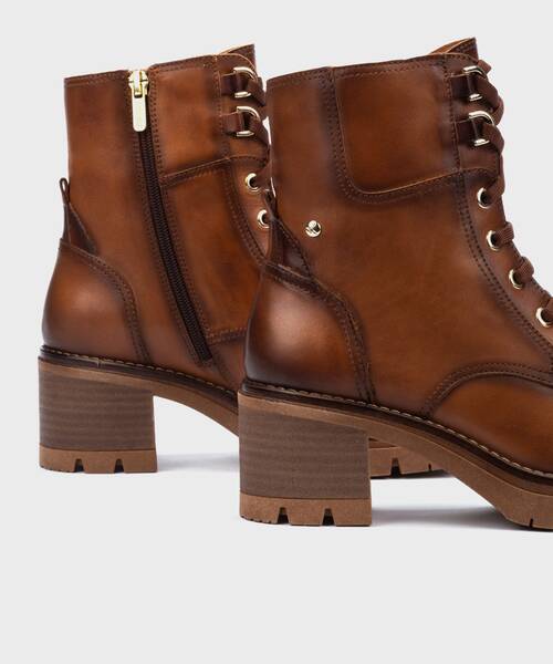 Bottines à Talons | SORIA W0B-8552C1 | BRANDY | Pikolinos
