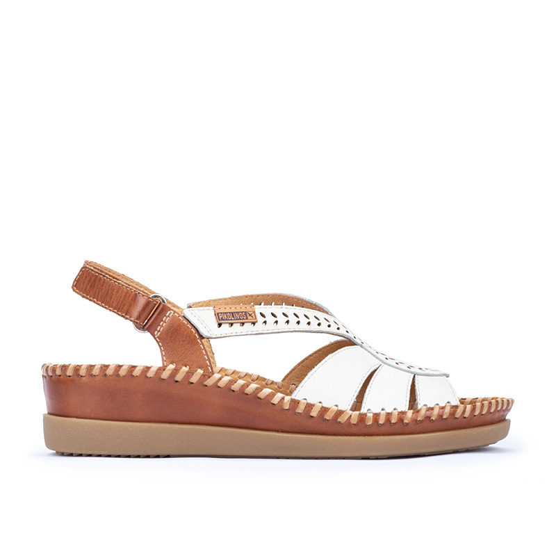 PIKOLINOS leather Wedge Sandals CADAQUES W8K