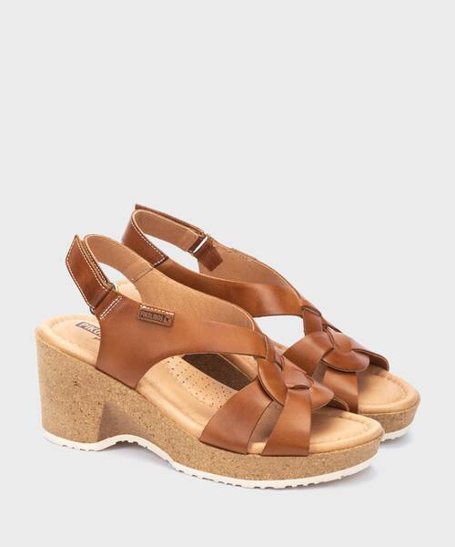 Wedges and platforms | ARENALES W3B-1518 | BRANDY | Pikolinos