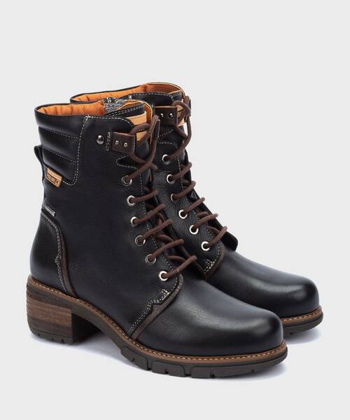Ankle boots | SAN SEBASTIA W1T-SY8812 | BLACK | Pikolinos