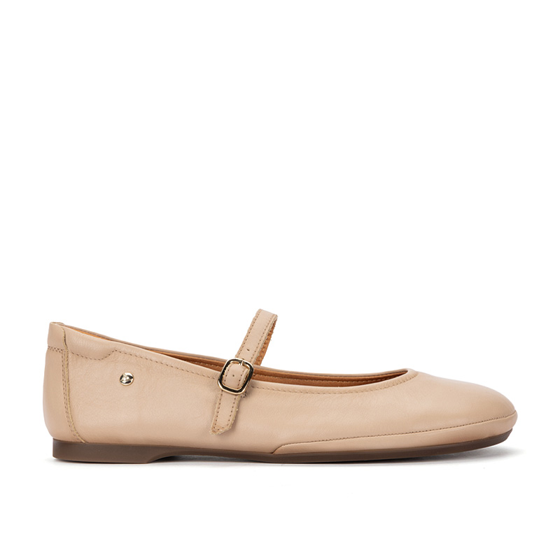 Pikolinos CARMONA W2S Women's leather Ballerina flats BLACK 4-5