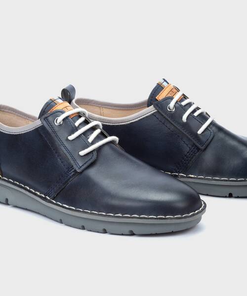 Zapatos casual | RIVAS M3T-4232C1 | BLUE | Pikolinos