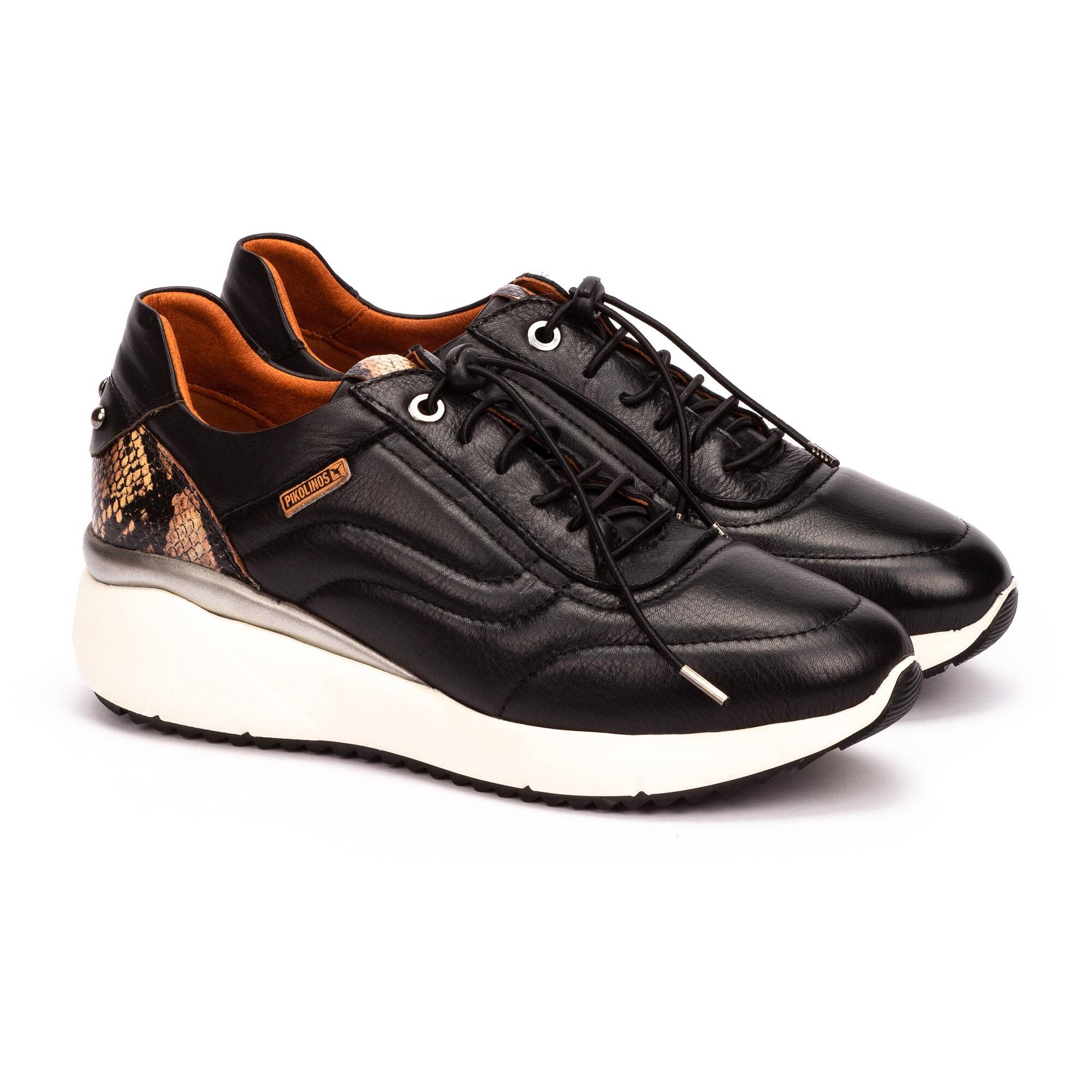 Zapato de mujer en piel rebajados SELLA W6Z 6695C1 OUTLET PIKOLINOS