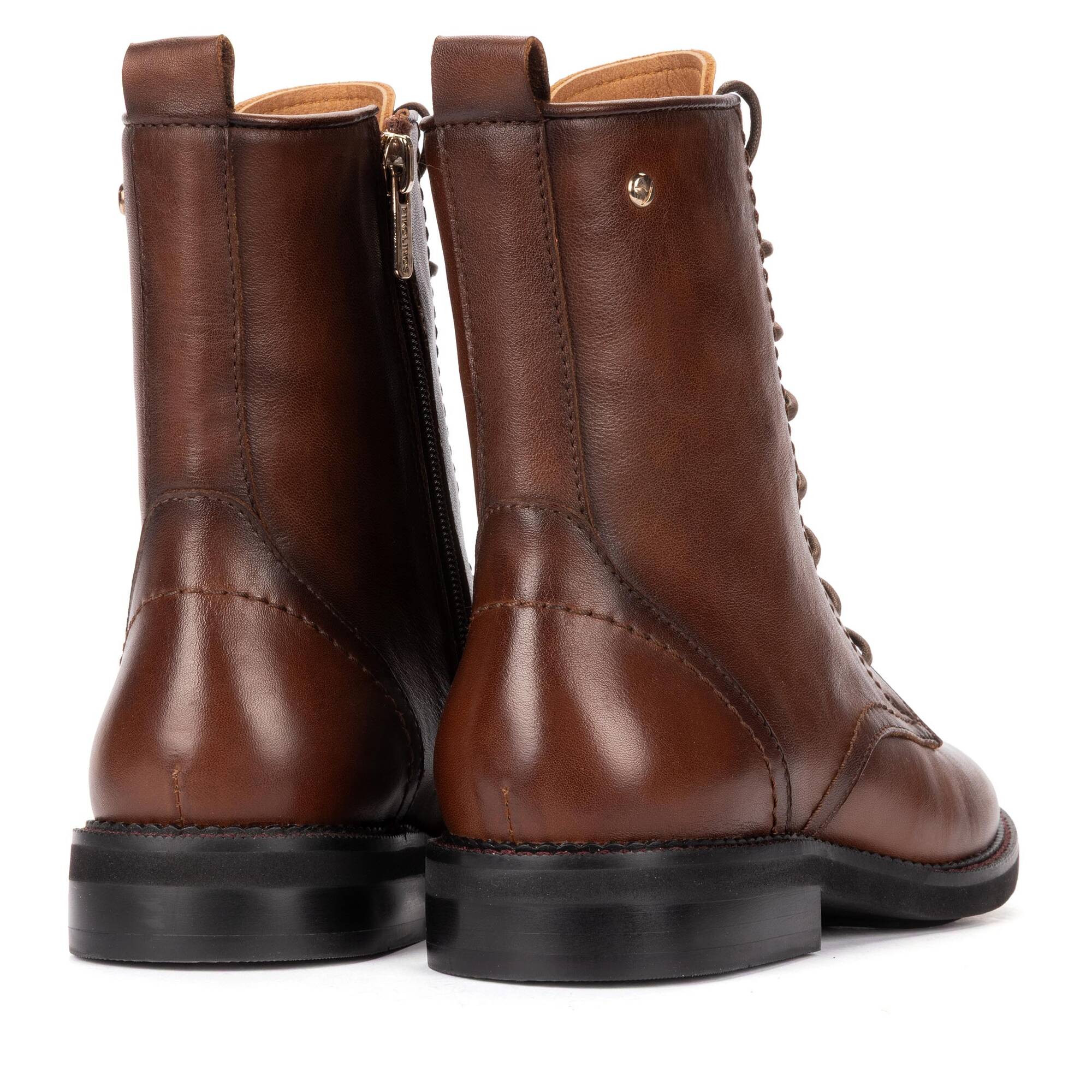 Women's lace-up flat ankle boots DEVA W2L-874913042 | PIKOLINOS