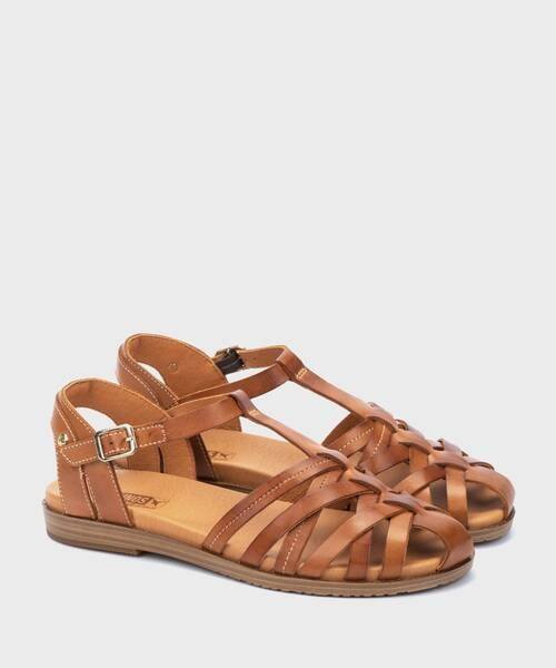 Sandals and Mules | FORMENTERA W8Q-0803 | BRANDY | Pikolinos