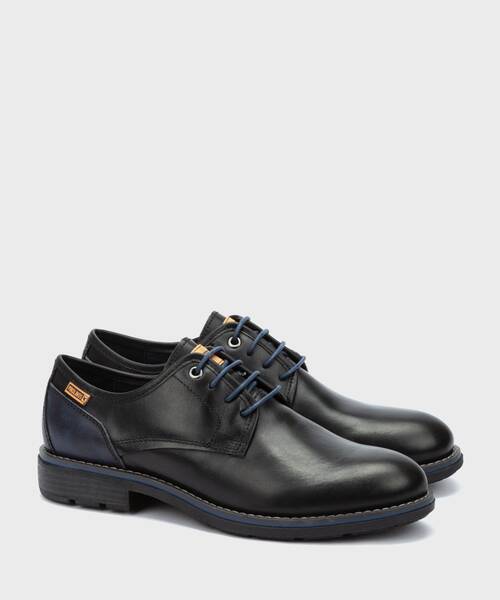 Zapatos vestir | YORK M2M-4178 | BLACK | Pikolinos