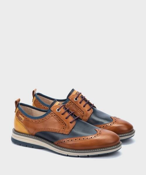 Sapatos casual | CANET M7V-4137C1 | BRANDY | Pikolinos