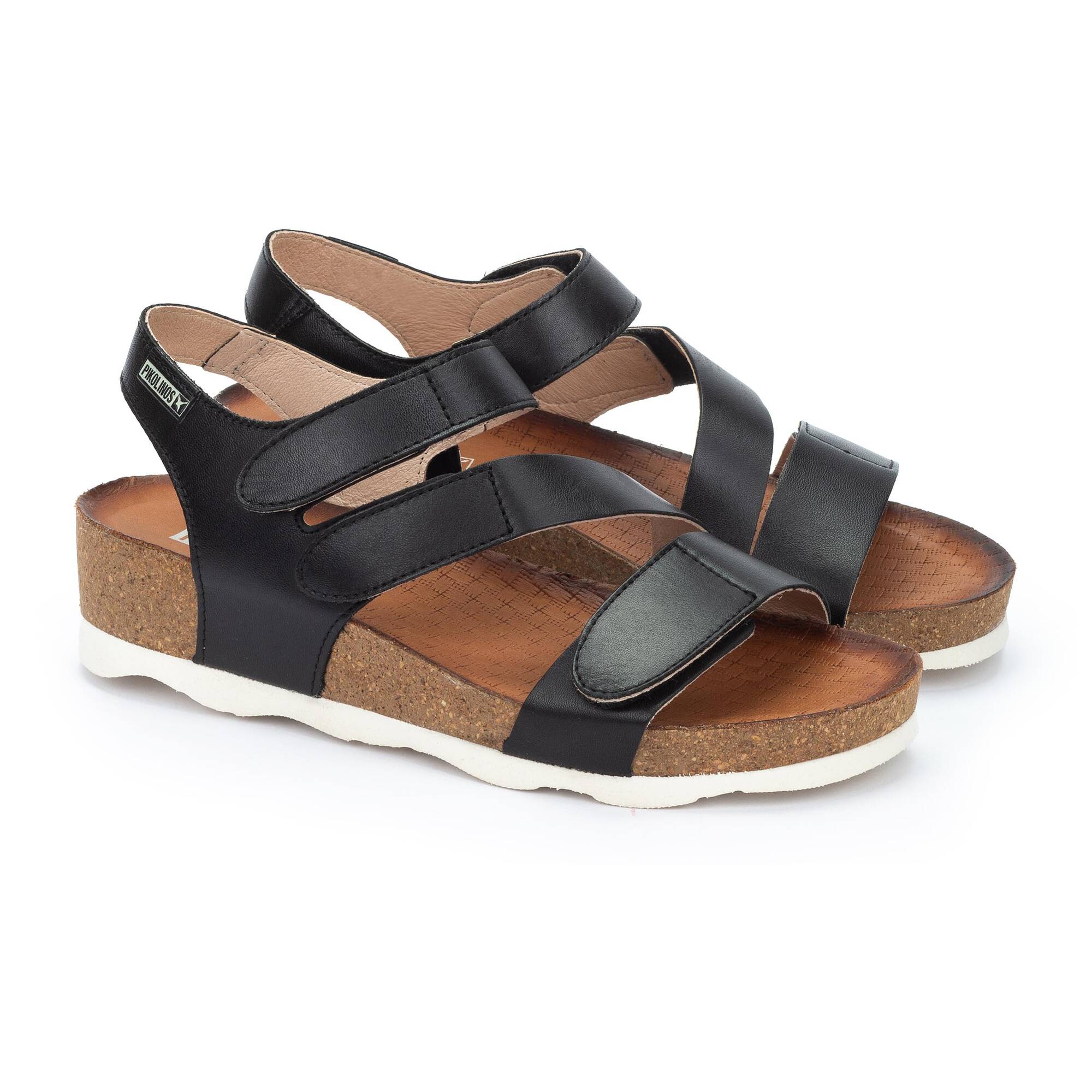 Wedges | MAHON W9E-0889, BLACK, large image number 20-W9E-0889_000_Pikolinos_MAHON_BLACK_full.jpg | null