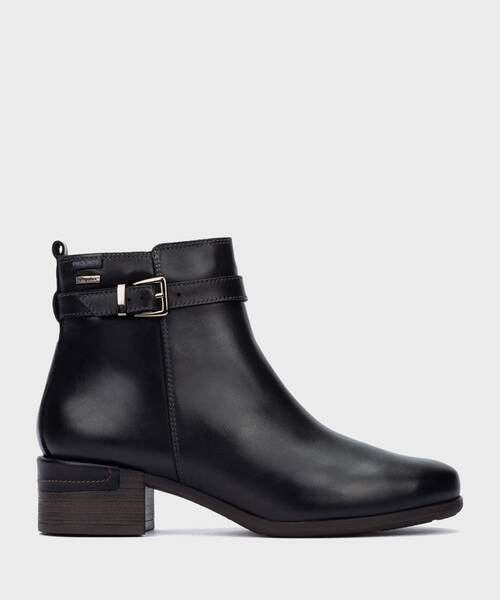 Heeled ankle boots | MALAGA W6W-SY8622 | BLACK | Pikolinos