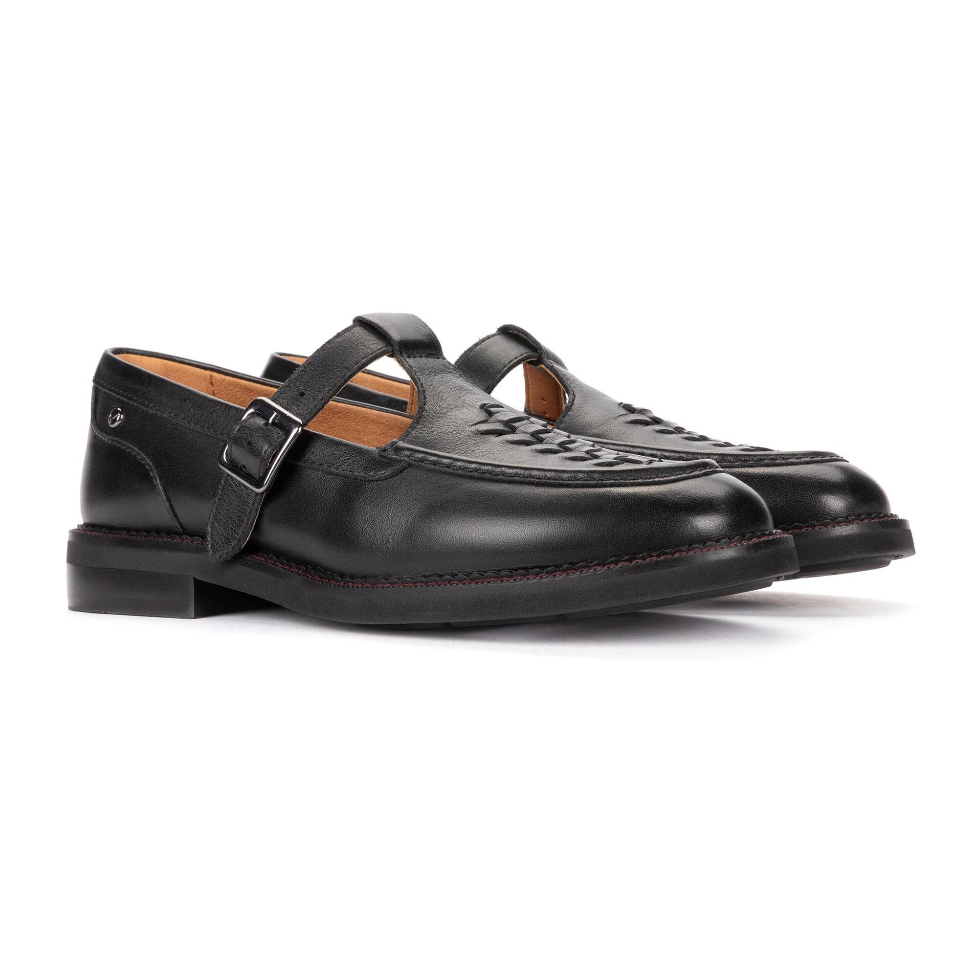 Mocassins | DEVA W2L-4549, BLACK, large image number 20-W2L-4549_000_Pikolinos_DEVA_BLACK_full.jpg | null