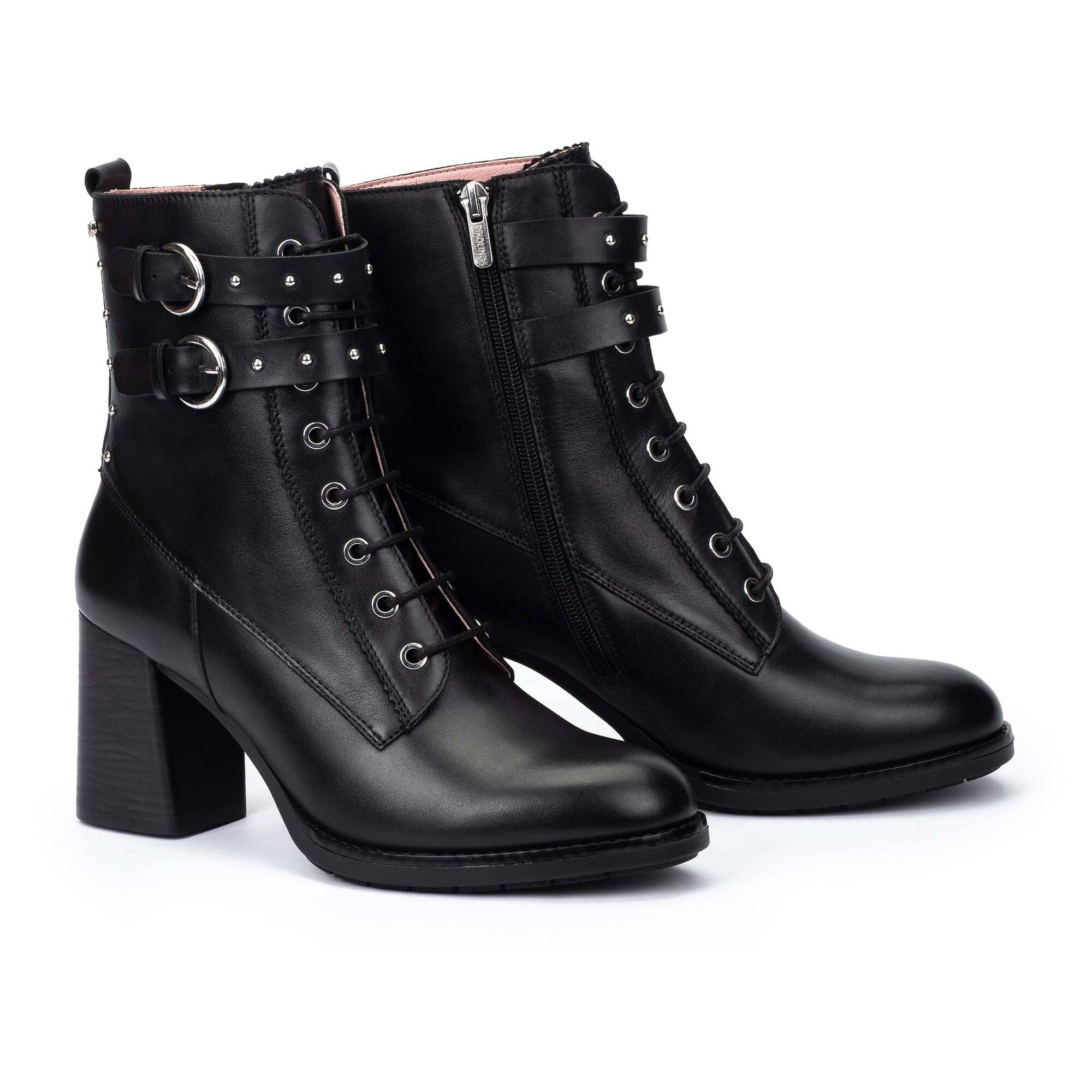 Heeled ankle boots | PALENCIA W9U-8539, BLACK, large image number 100-W9U-8539_000_Pikolinos_PALENCIA_BLACK_full.jpg | null