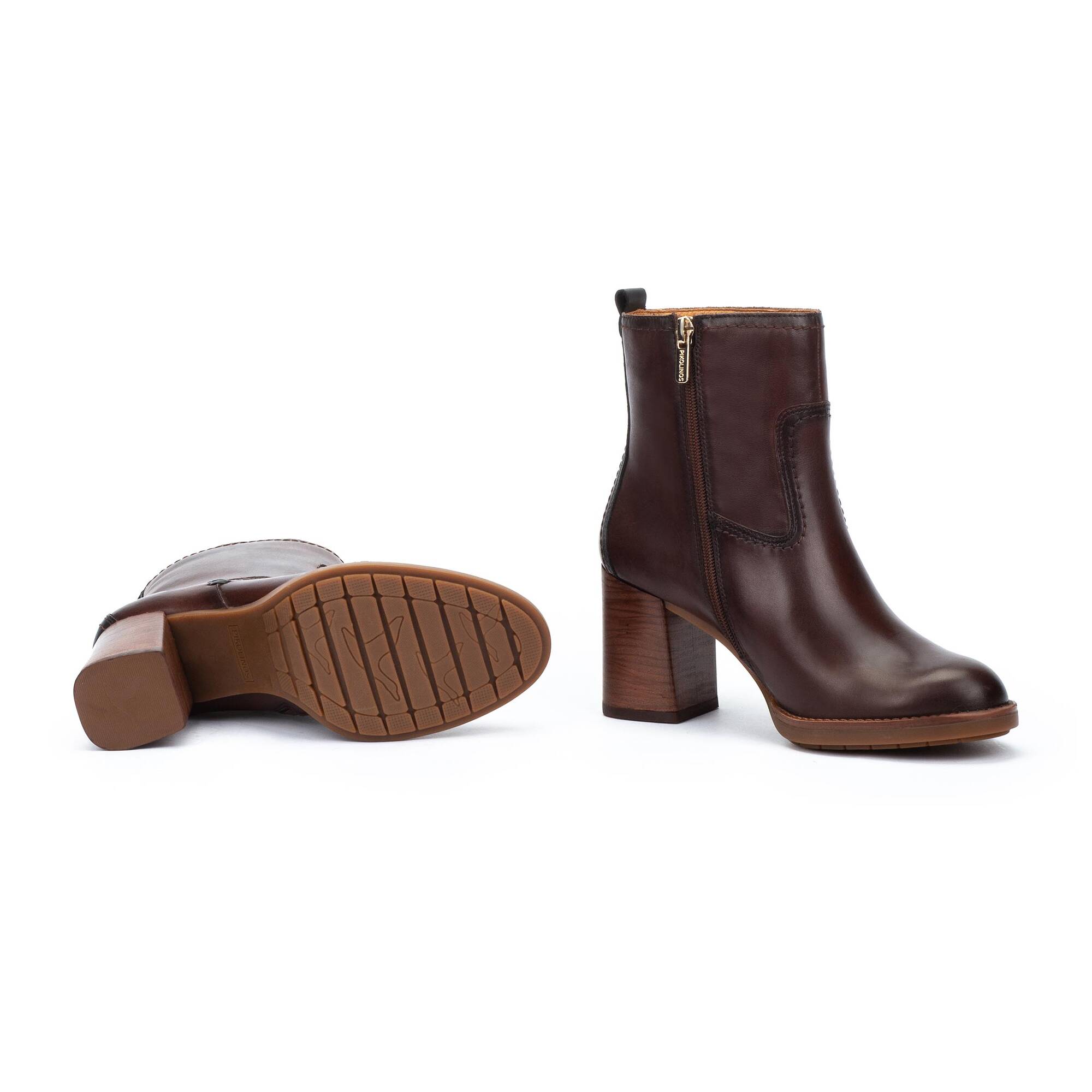 Heeled Booties | PALENCIA W9U-8945C1, CAOBA, large image number 70-W9U-8945C1_130_Pikolinos_PALENCIA_CAOBA_full.jpg | null