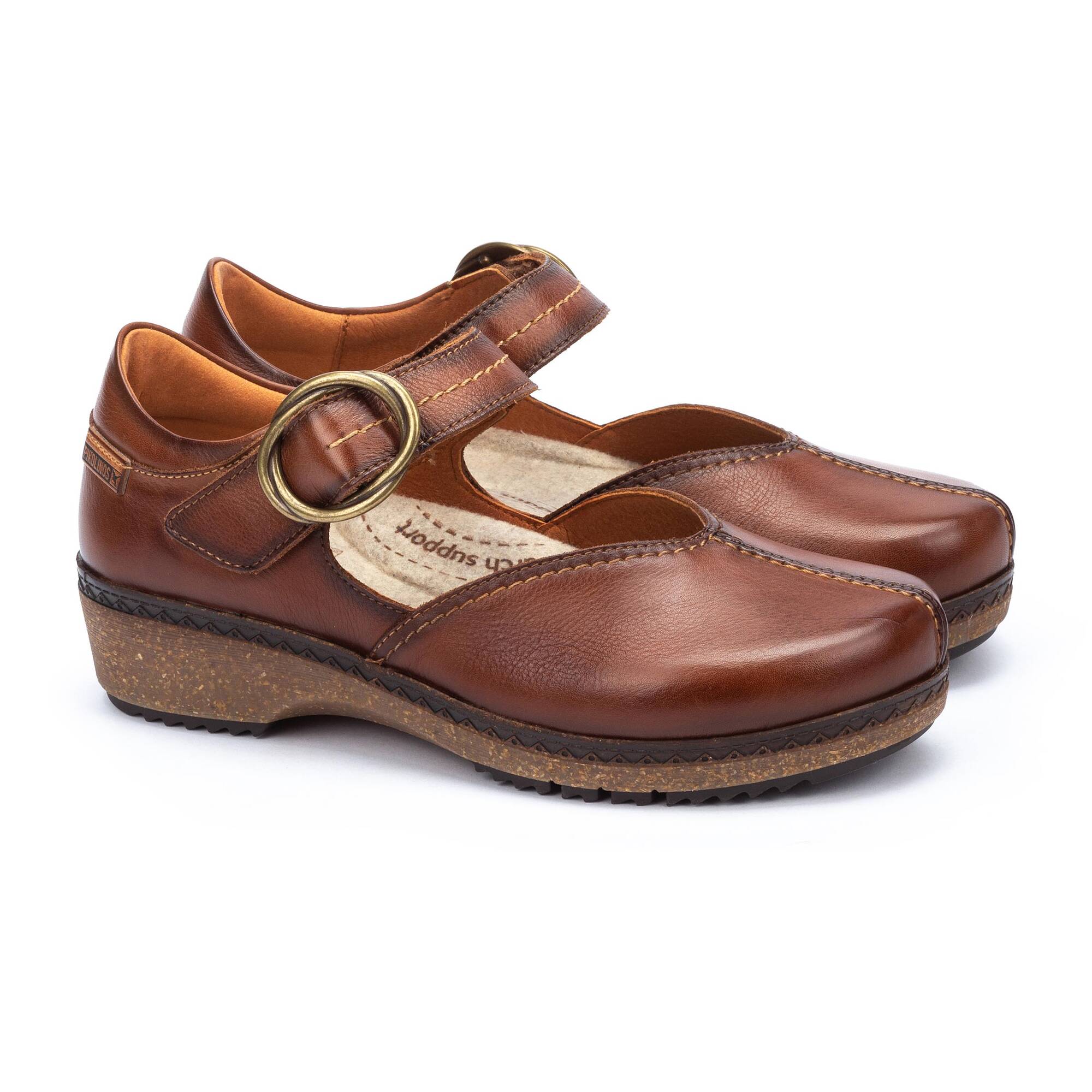 Flats | GRANADA W0W-4837, CUERO, large image number 20-W0W-4837_202_Pikolinos_GRANADA_CUERO_full.jpg | null