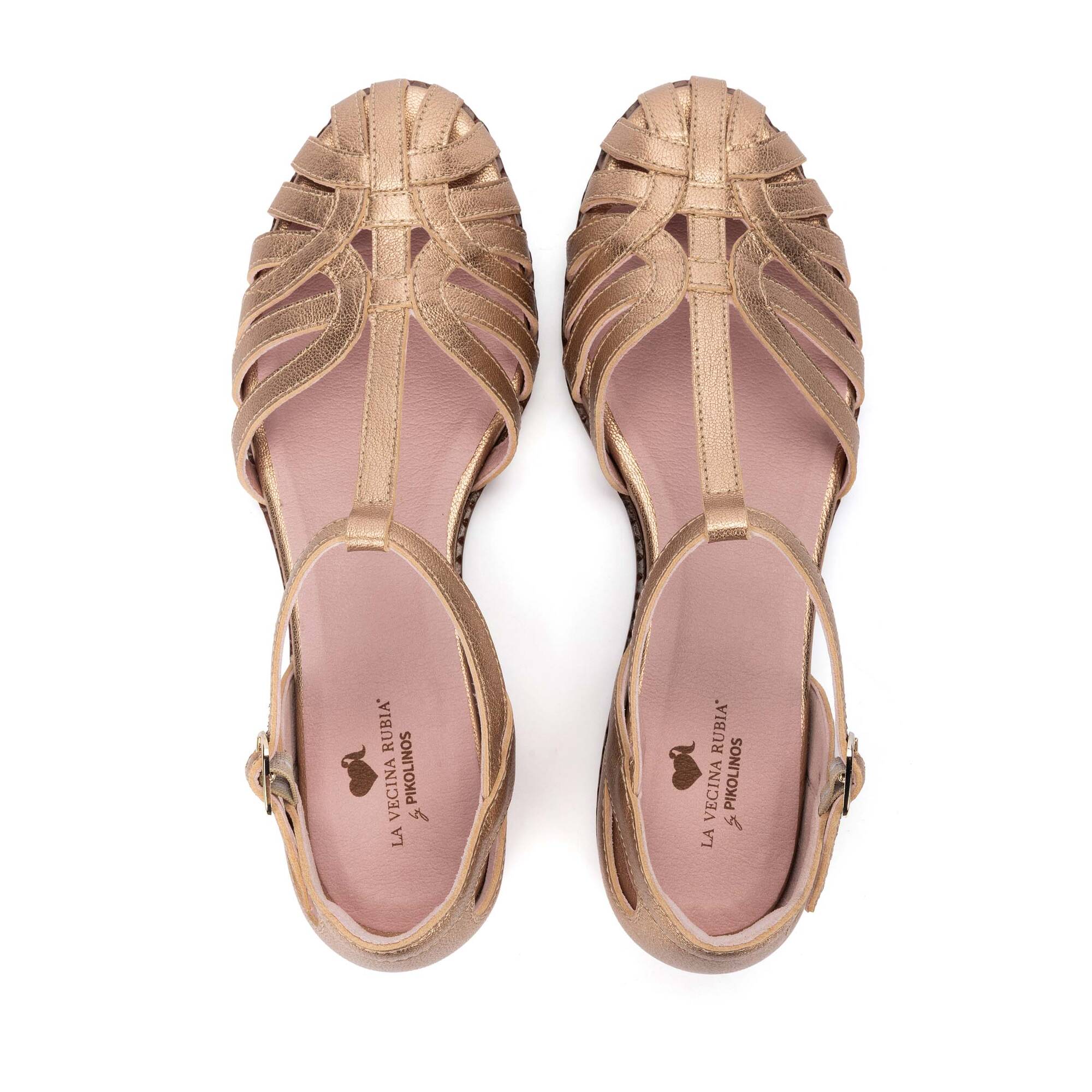 Flat sandals | PARLA W8E-VR0919CL, CHAMPAGNE, large image number 100-W8E-VR0919CL_798_Pikolinos_PARLA_CHAMPAGNE_full.jpg | null