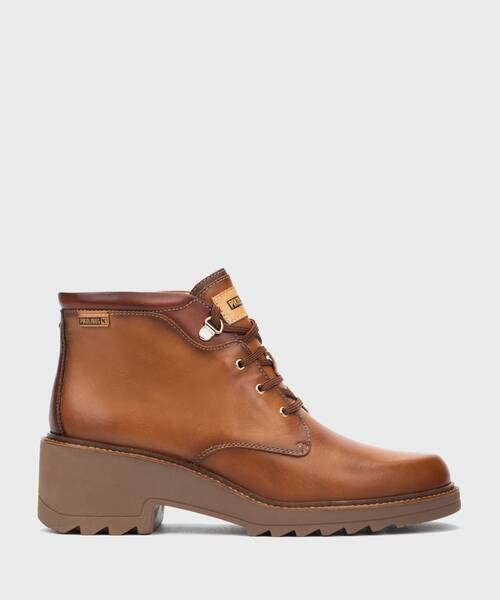 Stiefeletten mit Absatz | ALCARAZ W7A-8555C1 | BRANDY | Pikolinos