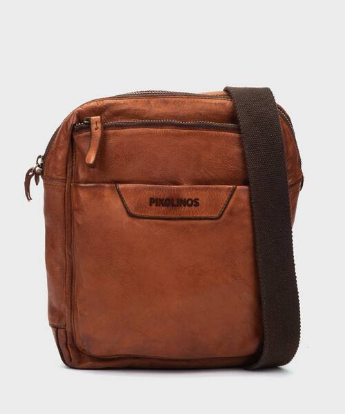 Men's shoulder bags | CERVO MHA-187 | COGNAC | Pikolinos