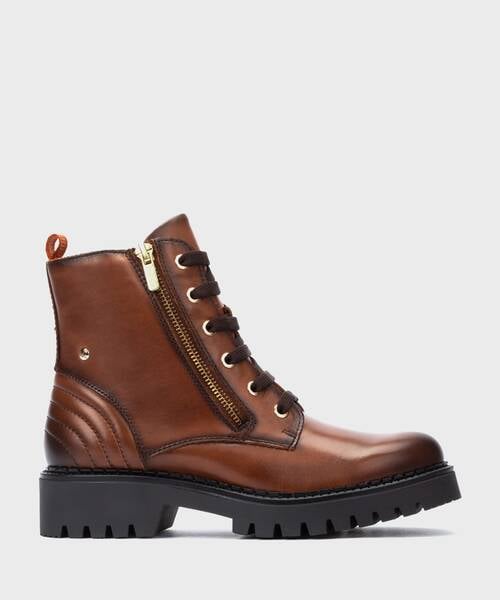 Botines planos | AVILES W6P-8560 | CUERO | Pikolinos