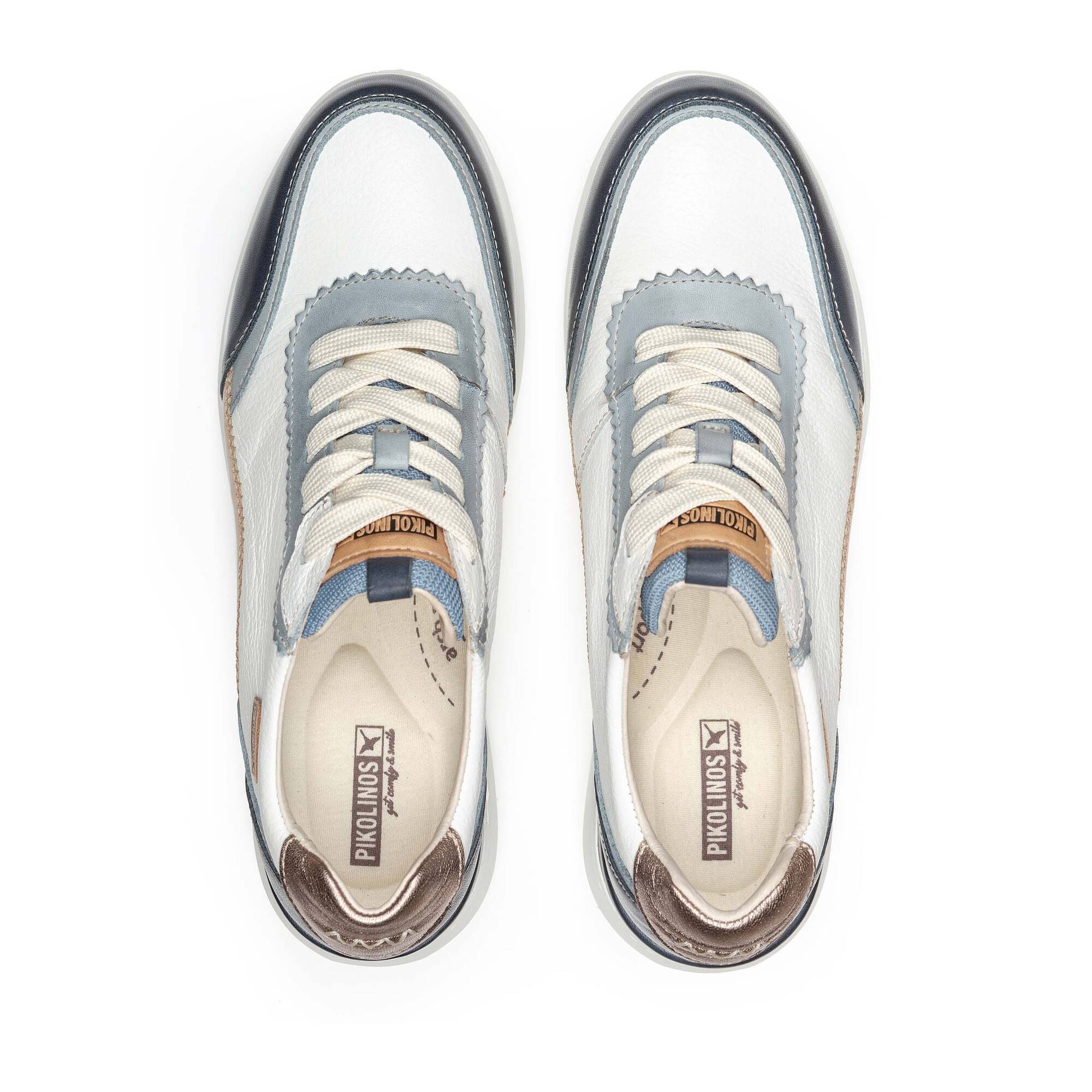 Sneakers | RUEDA W2A-6552PMC2, WHITE, large image number 100-W2A-6552PMC2_900_Pikolinos_RUEDA_WHITE_full.jpg | null