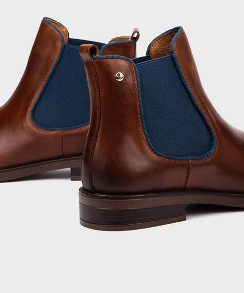 Flat ankle boots | PUERTOLLANO W3C-8594 | CUERO | Pikolinos