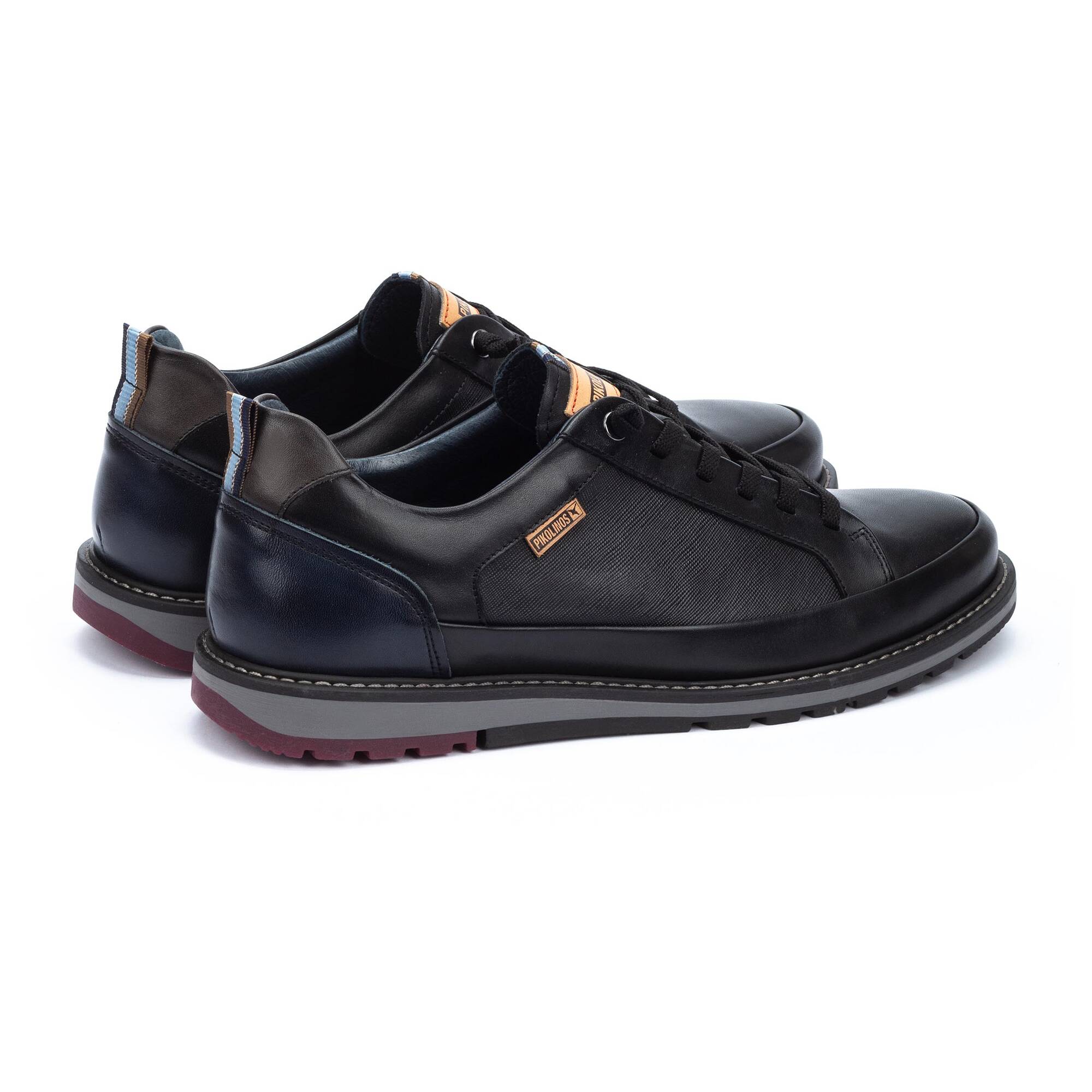 Casual shoes | BERNA M8J-6303C1, BLACK, large image number 30 | null