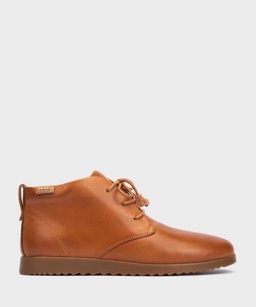 Desert Boots mit runder Schuhspitze , MALLORCA W8C , MALLORCA W8C-8808 , BRANDY