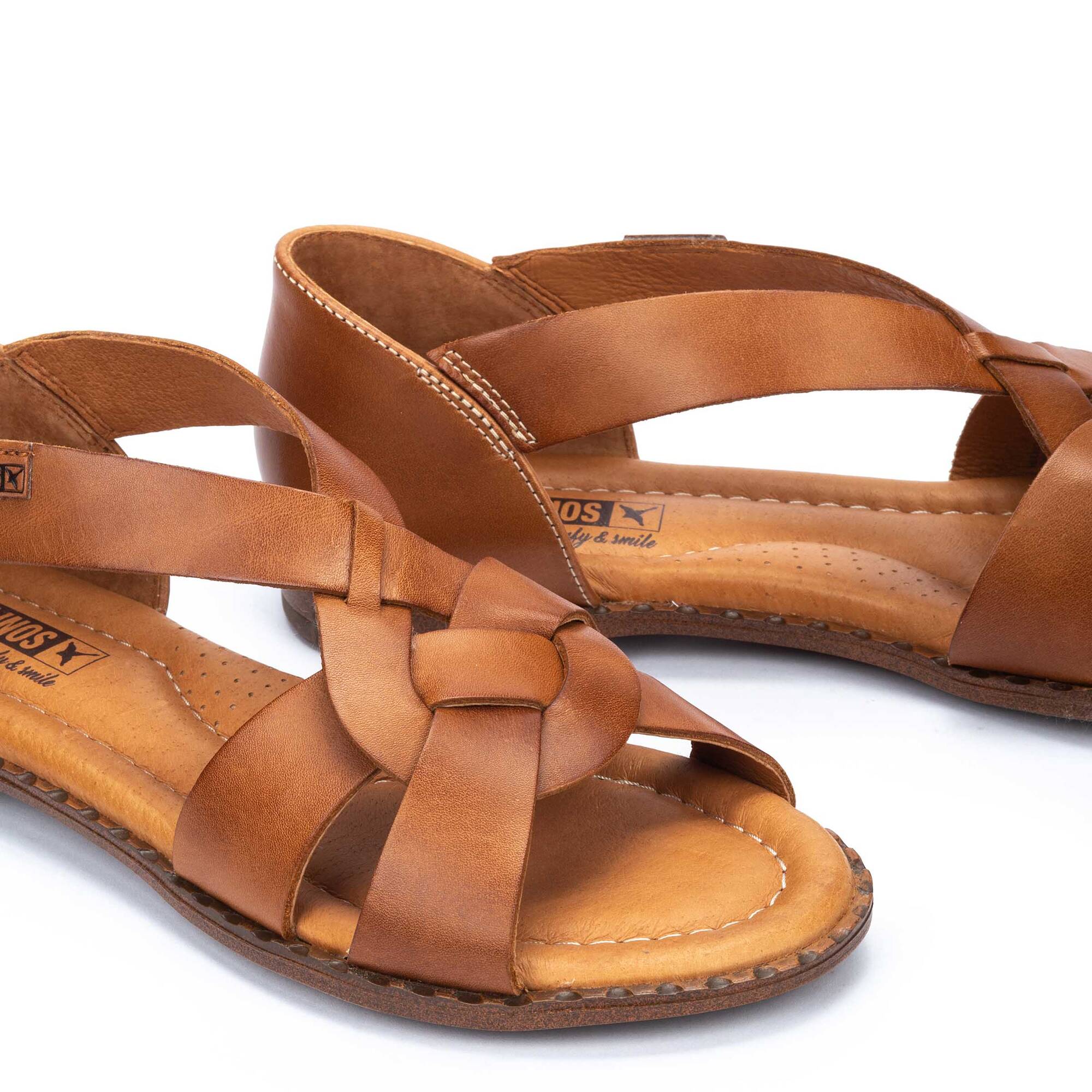 Flat Sandals | ALGAR W0X-0812, BRANDY, large image number 60 | null