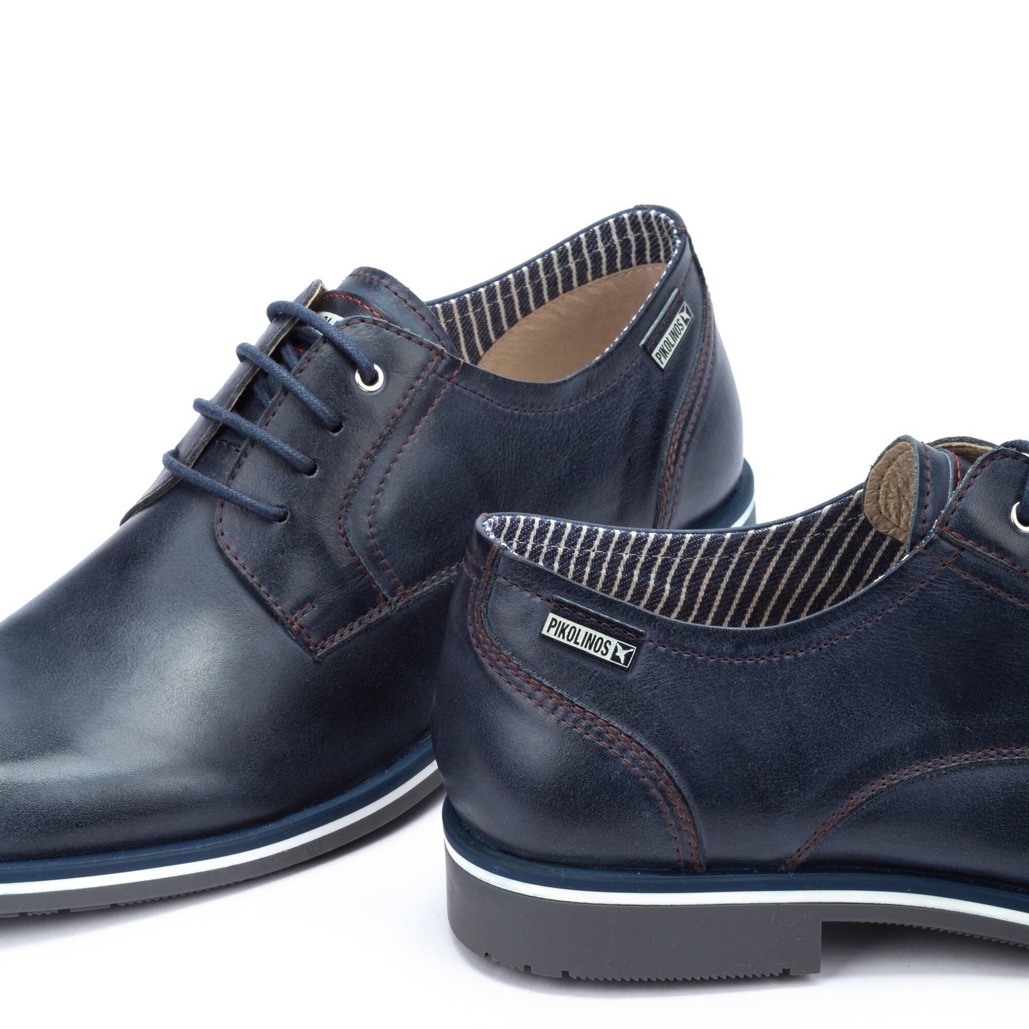 Casual shoes | LEON M4V-4130, BLUE, large image number 60 | null