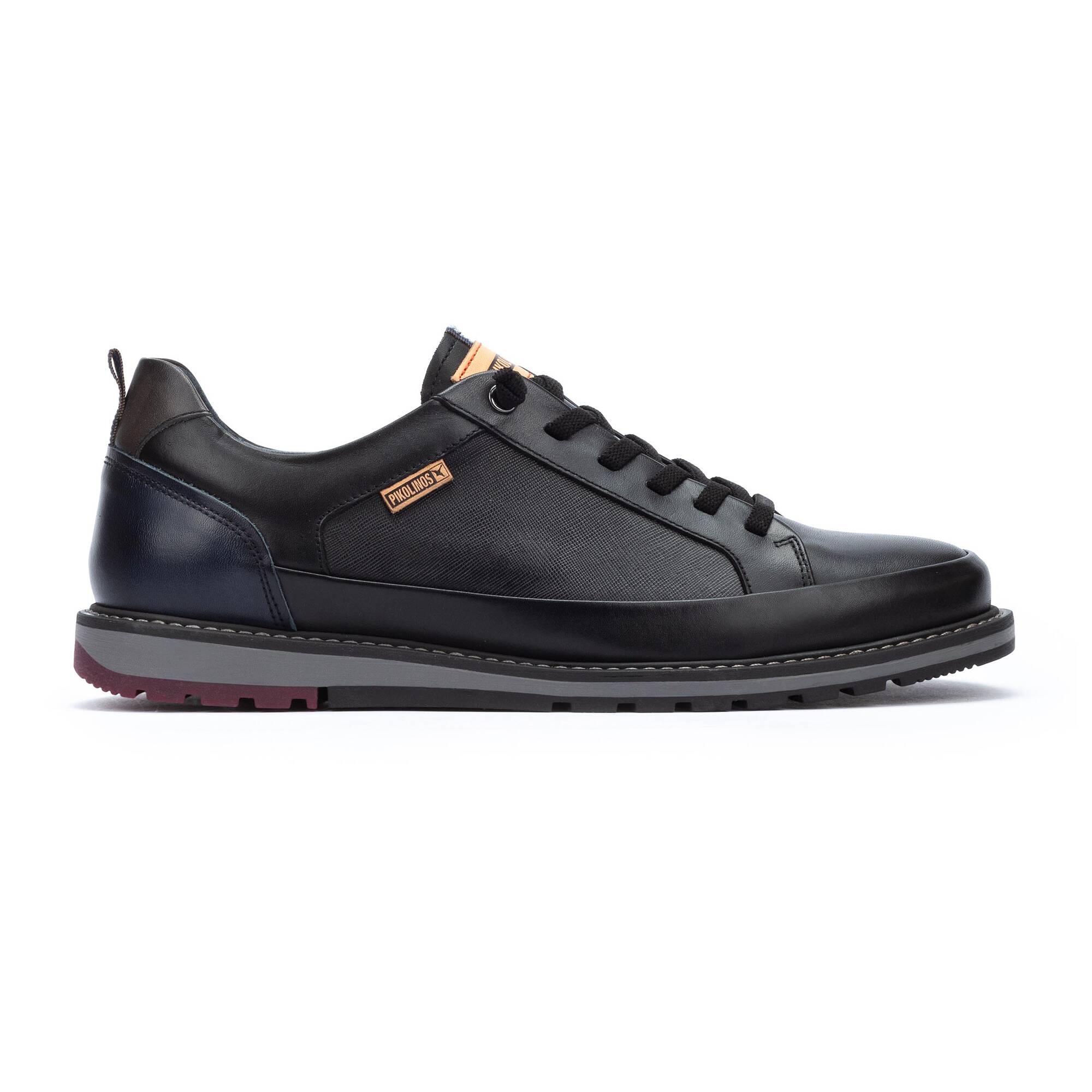 Casual shoes | BERNA M8J-6303C1, BLACK, large image number 10 | null