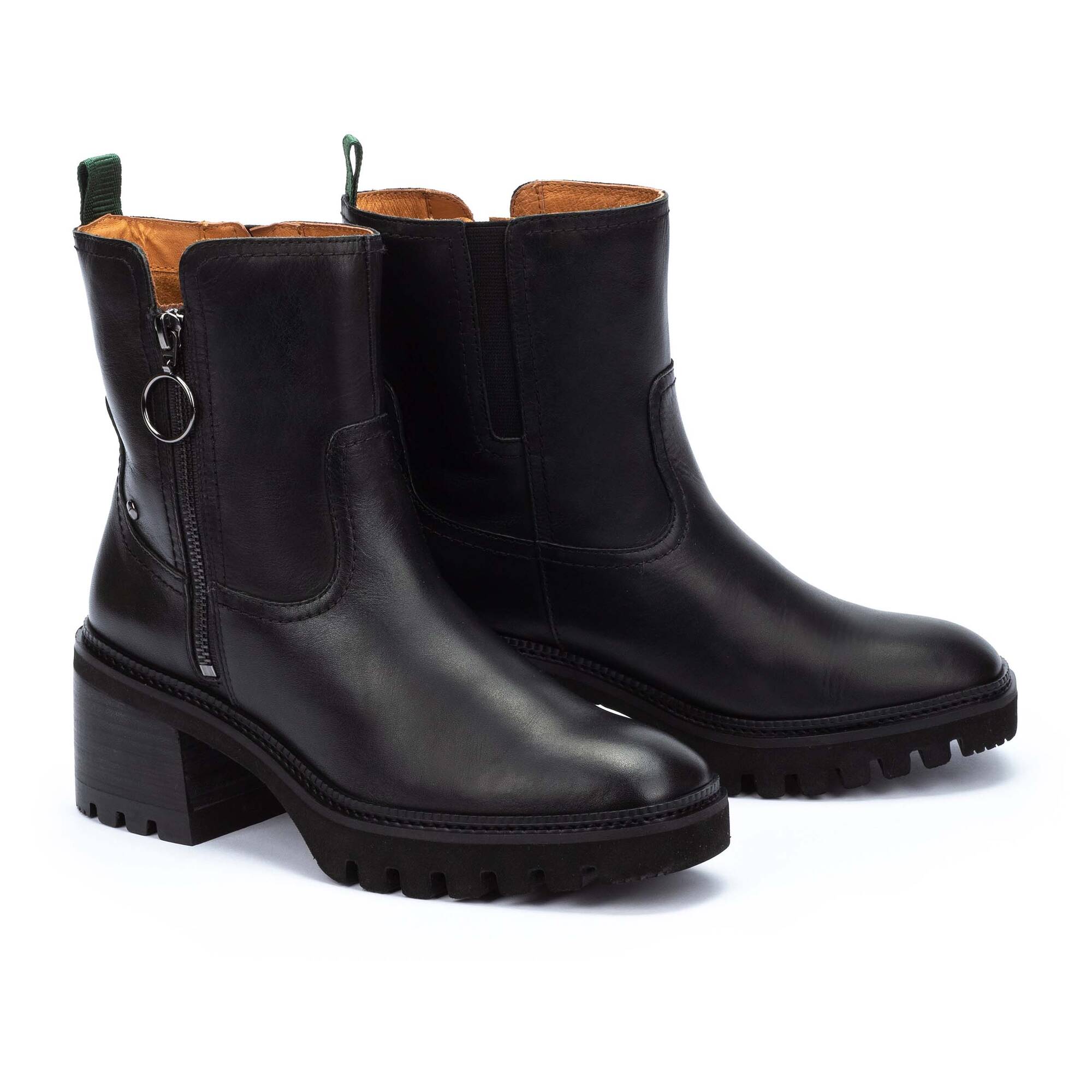 Botines de tac&oacute;n | VALLADOLID W5D-8942, BLACK, large image number 100-W5D-8942_000_Pikolinos_VALLADOLID_BLACK_full.jpg | null