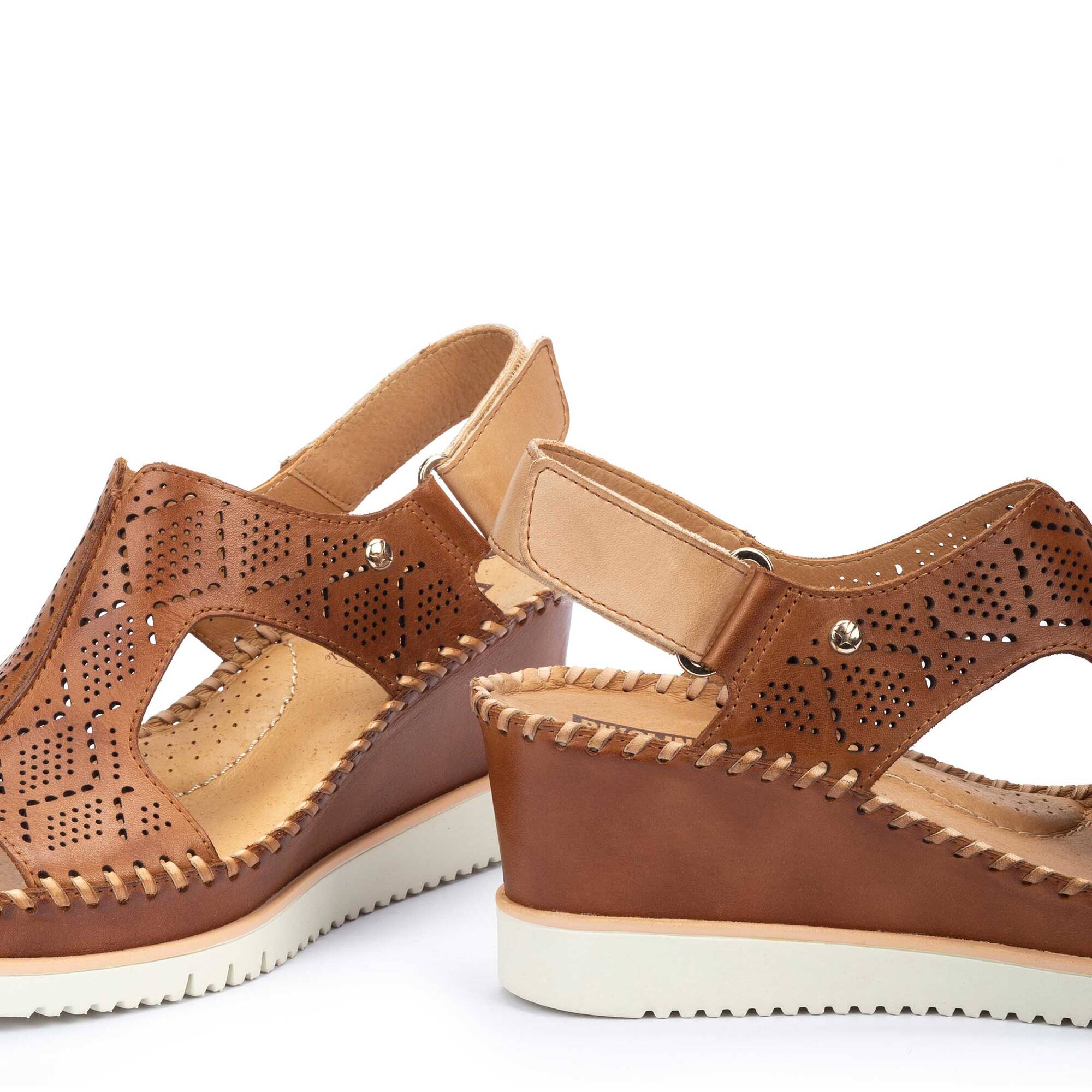 Wedges and platforms | AGUADULCE W3Z-1775C1, BRANDY, large image number 60 | null