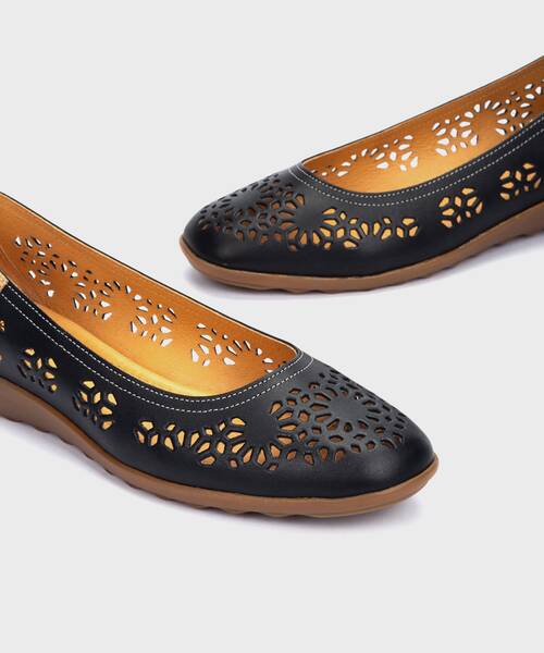 Ballet flats | ALCOI W4C-4927 | BLACK | Pikolinos