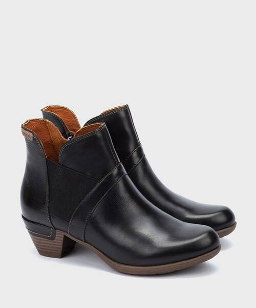 Botines Tacón | ROTTERDAM 902-8932 | BLACK | Pikolinos