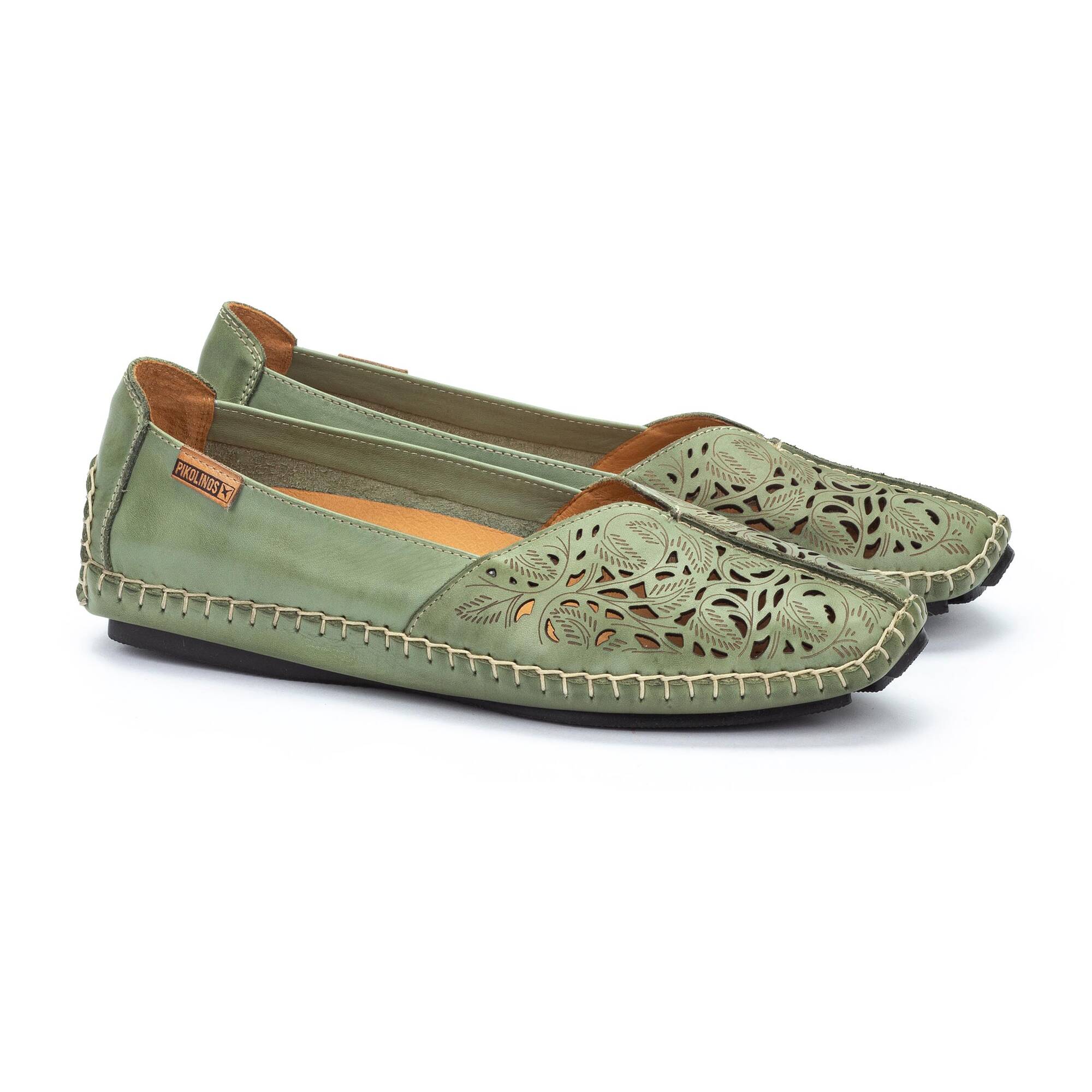 Mocassins | JEREZ 578-4976, MINT GREEN, large image number 20-578-4976_439_Pikolinos_JEREZ_MINT_GREEN_full.jpg | null