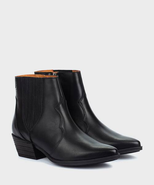 Ankle boots | VERGEL W5Z-8969 | BLACK | Pikolinos
