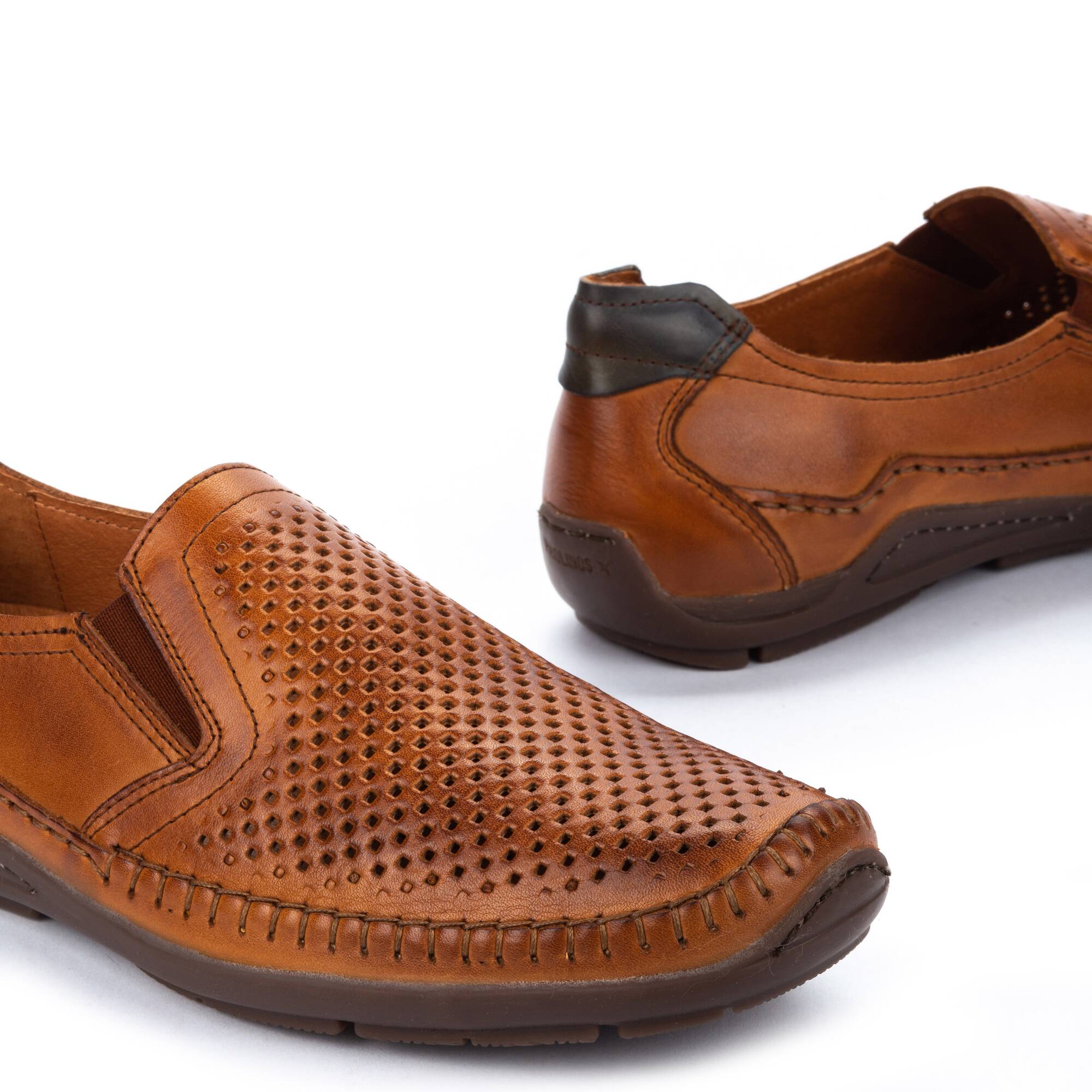 Slip on and Loafers | AZORES 06H-3126, BRANDY, large image number 60 | null