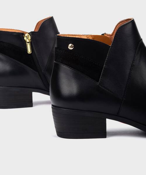 Heeled Booties | DAROCA HAW1U-8732C2 | BLACK | Pikolinos